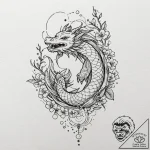 Tattoo design a personal constellation on the… – tattoo sketch (№1753082013_0, 21.07.2025 07:13) — tattoovalue.net