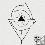 A linework tattoo of the “rating” system from… – tattoo sketch (№1753082669_0, 21.07.2025 07:24) — tattoovalue.net