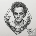 Neo-traditional portrait of morpheus, offerin… – tattoo sketch (№1753085659_0, 21.07.2025 08:14) — tattoovalue.net