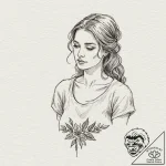A watercolor sketch of the “like a virgin” mo… – tattoo sketch (№1753086239_0, 21.07.2025 08:23) — tattoovalue.net