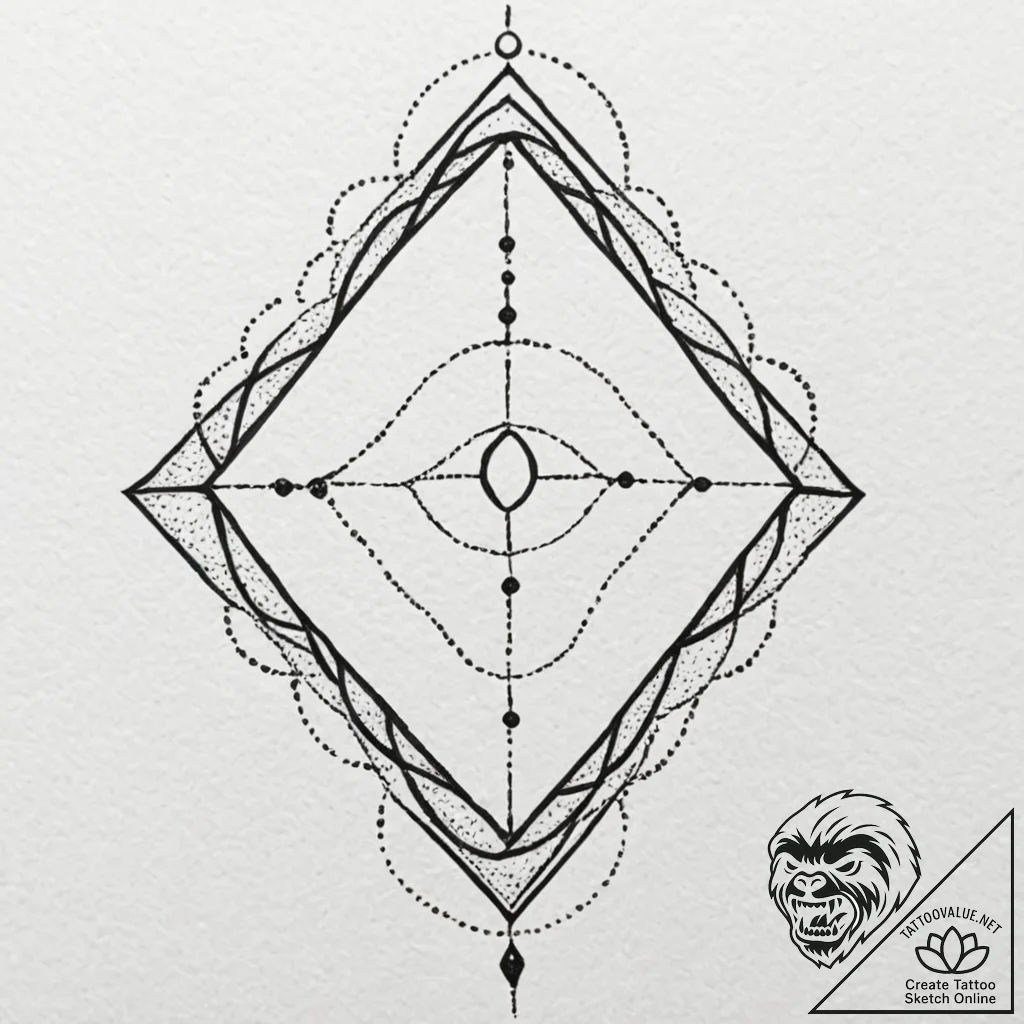 Hook, tattoo drawing outline, dotwork tattoo... - tattoo sketch (№1753086572_0, 21.07.2025 08:29) — tattoovalue.net