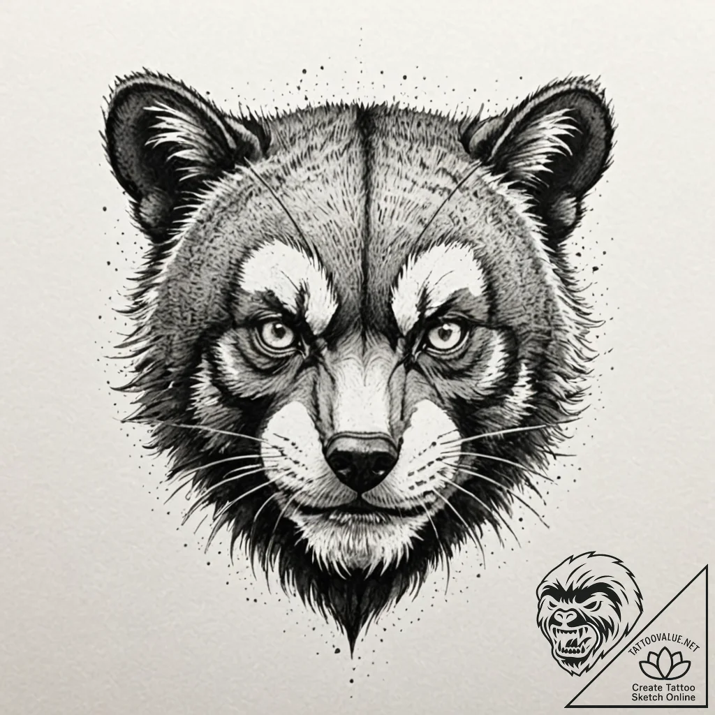 Wolverine, concept art for tattoo, muted colo... - tattoo sketch (№1753086738_0, 21.07.2025 08:32) — tattoovalue.net