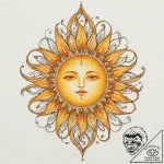Tattoo sketch: watercolor splashes of bright… – tattoo sketch (№1753089887_0, 21.07.2025 09:24) — tattoovalue.net