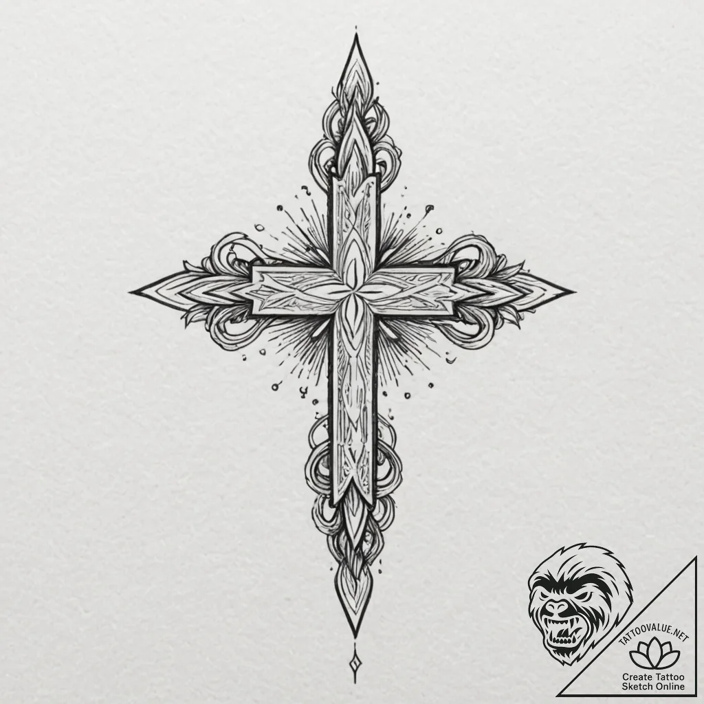 Tattoo design a subtle "connector" element, l... - tattoo sketch (№1753094036_0, 21.07.2025 10:33) — tattoovalue.net