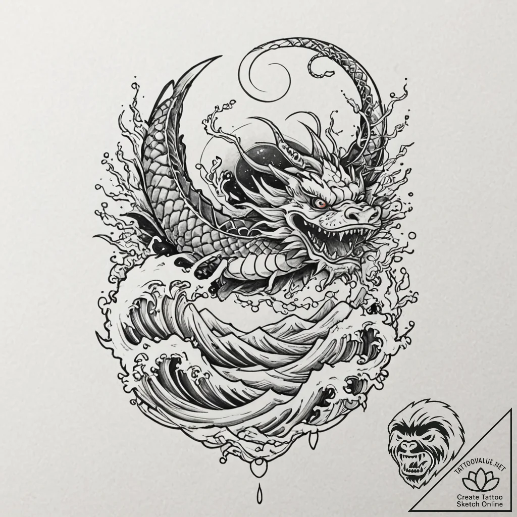 A watercolor sketch of the haunted ship from... - tattoo sketch (№1753094118_0, 21.07.2025 10:35) — tattoovalue.net