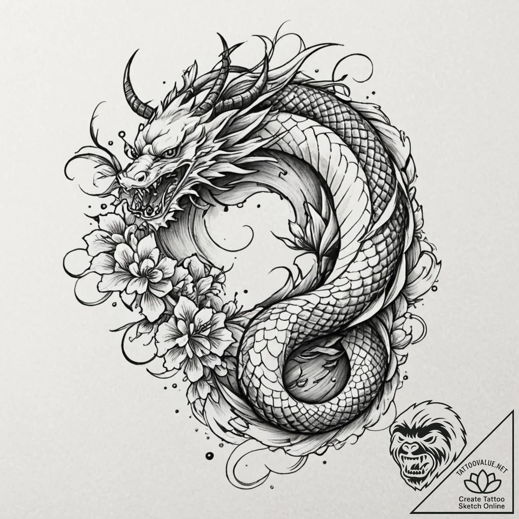Tattoo sketch a broken chain with one strong,... - tattoo sketch (№1753094615_0, 21.07.2025 10:43) — tattoovalue.net