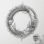 Tattoo sketch a full blackwork sleeve concept… – tattoo sketch (№1753096273_0, 21.07.2025 11:11) — tattoovalue.net