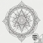 Tattoo sketch the glyph for libra (7th house)… – tattoo sketch (№1753099516_0, 21.07.2025 12:05) — tattoovalue.net