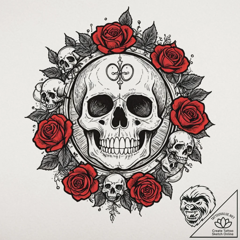 A sketch of the phrase "redrum" written on a... - tattoo sketch (№1753099595_0, 21.07.2025 12:06) — tattoovalue.net