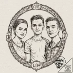 A sketch of the main characters from trainspo… – tattoo sketch (№1753099911_0, 21.07.2025 12:11) — tattoovalue.net