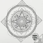 Tattoo sketch: a simple, clean design of svar… – tattoo sketch (№1753099996_0, 21.07.2025 12:13) — tattoovalue.net