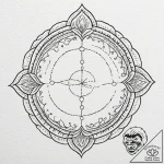 111. tattoo sketch: the rune “istok,” resembl… – tattoo sketch (№1753102925_0, 21.07.2025 13:02) — tattoovalue.net