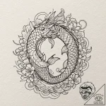 Tattoo design a quilt patch with a meaningful… – tattoo sketch (№1753105995_0, 21.07.2025 13:53) — tattoovalue.net