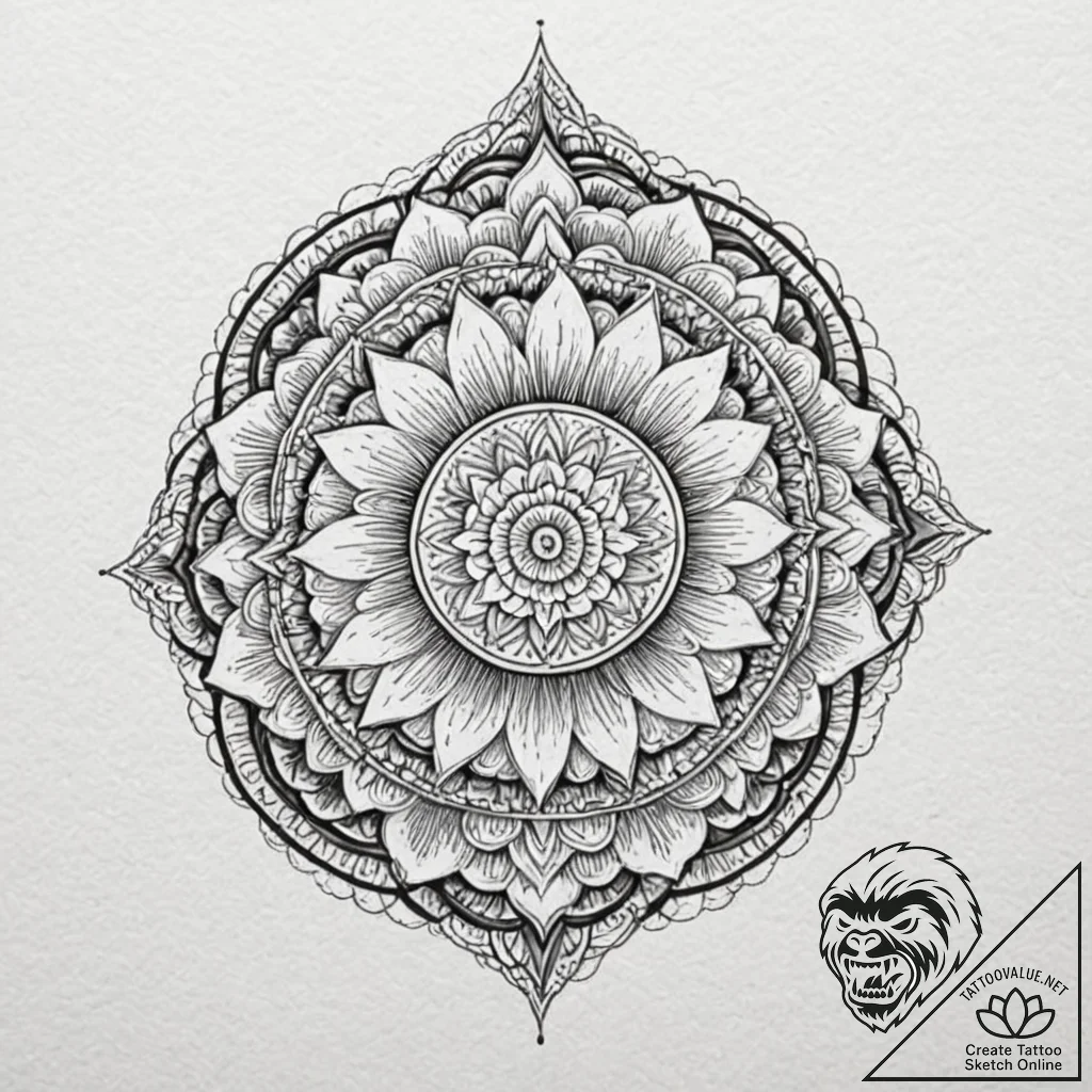 Tattoo design a shimmering, iridescent effect... - tattoo sketch (№1753107520_0, 21.07.2025 14:18) — tattoovalue.net