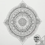 Teapot, tattoo line art, on a clean white pap… – tattoo sketch (№1753112604_0, 21.07.2025 15:43) — tattoovalue.net