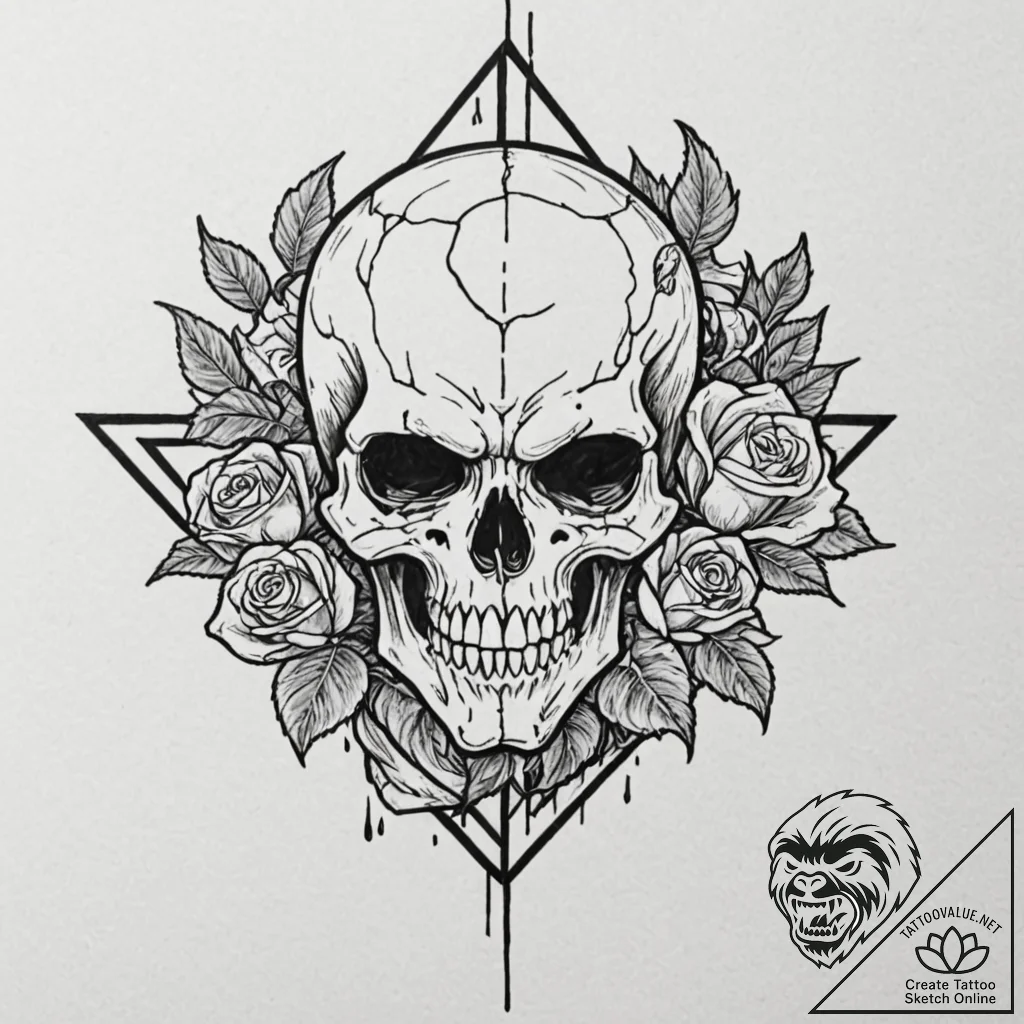 A sketch of the eva unit-01 from neon genesis... - tattoo sketch (№1753113621_0, 21.07.2025 16:00) — tattoovalue.net