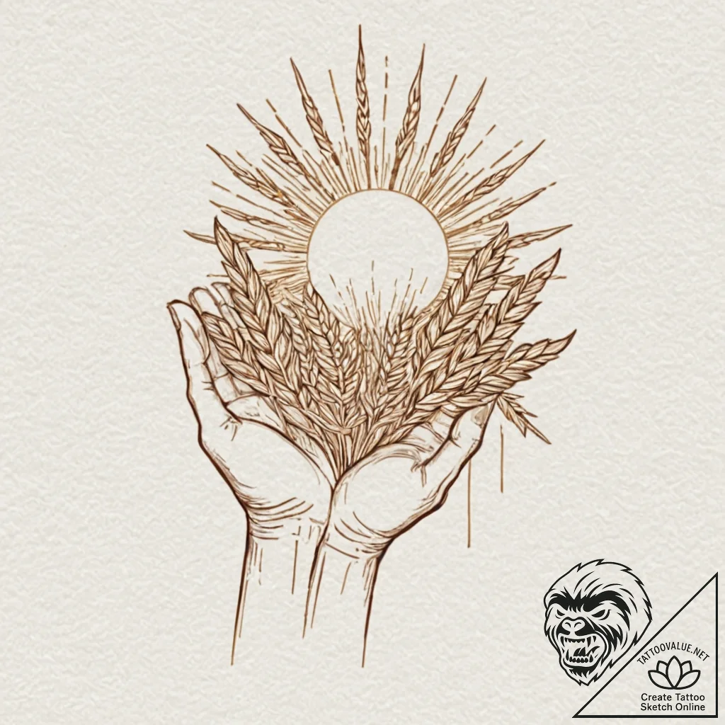 Tattoo sketch: a close-up of a hand holding a... - tattoo sketch (№1753122501_0, 21.07.2025 18:28) — tattoovalue.net