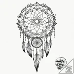 Tattoo sketch a geometric interpretation of a… – tattoo sketch (№1753128007_0, 21.07.2025 20:00) — tattoovalue.net