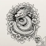 Tattoo sketch a retro space invader alien wit… – tattoo sketch (№1753128178_0, 21.07.2025 20:02) — tattoovalue.net