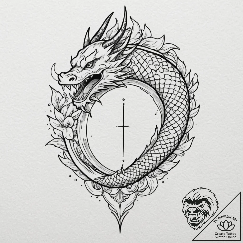 Tattoo sketch: geometric representation of pe... - tattoo sketch (№1753130130_0, 21.07.2025 20:35) — tattoovalue.net