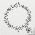 Tattoo sketch a delicate vine wrapping around… – tattoo sketch (№1753130723_0, 21.07.2025 20:45) — tattoovalue.net