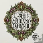 A chicano lettering tattoo “i ate his liver w… – tattoo sketch (№1753132166_0, 21.07.2025 21:09) — tattoovalue.net