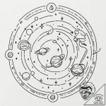 Tattoo sketch a cosmic landscape with the rul… – tattoo sketch (№1753136091_0, 21.07.2025 22:14) — tattoovalue.net