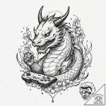р“сђсѓрїрїр° 10: gamer equipment & setup (рр… – tattoo sketch (№1753138064_0, 21.07.2025 22:47) — tattoovalue.net