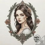 A neo-traditional tattoo of the bride’s sword… – tattoo sketch (№1753140019_0, 21.07.2025 23:20) — tattoovalue.net