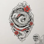 Tattoo sketch a solid, unyielding rock agains… – tattoo sketch (№1753140368_0, 21.07.2025 23:26) — tattoovalue.net