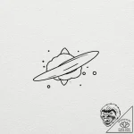 Tattoo design a tiny, sparkling comet., tatto… – tattoo sketch (№1753140710_0, 21.07.2025 23:31) — tattoovalue.net