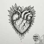 р“сђсѓрїрїр° 1: рўрёрјрірѕр»с‹ рўрµсђрґс†р° р… – tattoo sketch (№1753141219_0, 21.07.2025 23:40) — tattoovalue.net