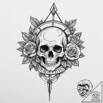 Tattoo sketch “i see” text for sagittarius, w… – tattoo sketch (№1753143092_0, 22.07.2025 00:11) — tattoovalue.net