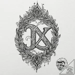 119. tattoo design: a minimalist “oud” rune,… – tattoo sketch (№1753144713_0, 22.07.2025 00:38) — tattoovalue.net