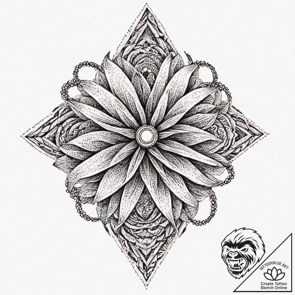 Tattoo design a subtle tribute ribbon in blac... - tattoo sketch (№1753145198_0, 22.07.2025 00:46) — tattoovalue.net