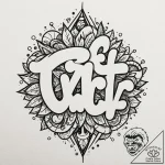 Handpoke (style as an object, if need), tatto… – tattoo sketch (№1753147579_0, 22.07.2025 01:26) — tattoovalue.net