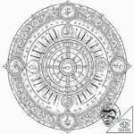 Tattoo sketch a zodiac symbol with elements o… – tattoo sketch (№1753148174_0, 22.07.2025 01:36) — tattoovalue.net