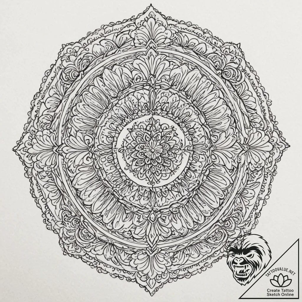 A graphic novel panel of the final twist from... - tattoo sketch (№1753149111_0, 22.07.2025 01:51) — tattoovalue.net
