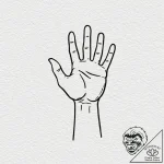Tattoo sketch a subtle silhouette of a person… – tattoo sketch (№1753149627_0, 22.07.2025 02:00) — tattoovalue.net