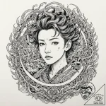 A graphic novel panel of tetsuo’s mutation fr… – tattoo sketch (№1753149883_0, 22.07.2025 02:04) — tattoovalue.net