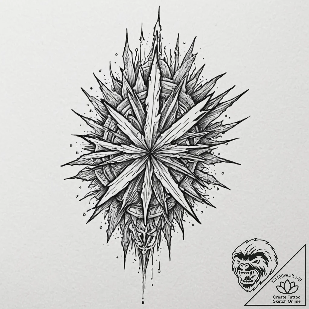 Kingр р†р вђљрівђћсћs blade shattered in ston... - tattoo sketch (№1753155424_0, 22.07.2025 03:37) — tattoovalue.net