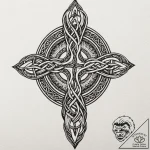 A celtic knotwork animal, concept art for tat… – tattoo sketch (№1753157622_0, 22.07.2025 04:13) — tattoovalue.net