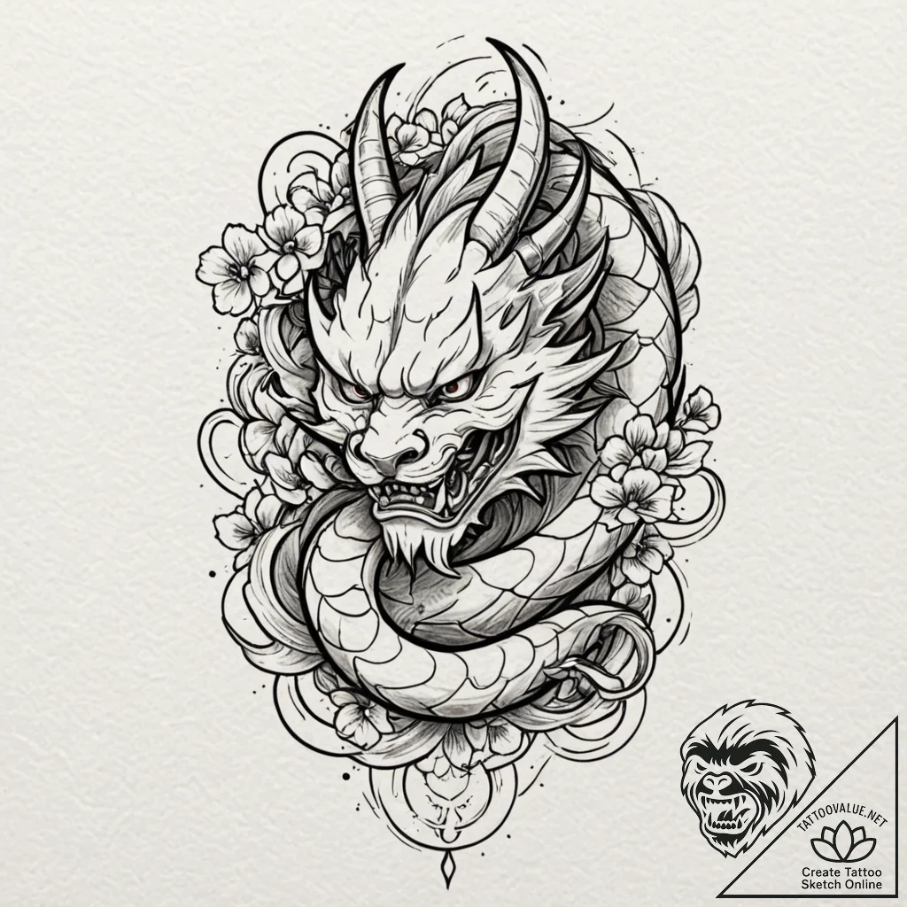 Razor wire wrapped around relic, tattoo flash... - tattoo sketch (№1753158874_0, 22.07.2025 04:34) — tattoovalue.net