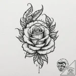 A burning feather, tattoo drawing outline, bl… – tattoo sketch (№1753163843_0, 22.07.2025 05:57) — tattoovalue.net