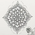 Aloe, tattoo drawing outline, geometric tatto… – tattoo sketch (№1753165657_0, 22.07.2025 06:27) — tattoovalue.net