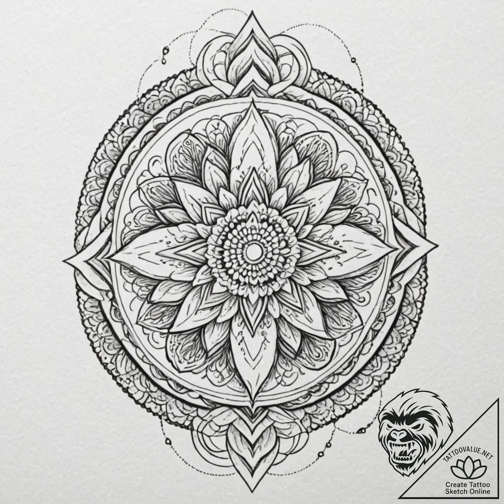 Cauldron bubbling with a swirling galaxy, con... - tattoo sketch (№1753169445_0, 22.07.2025 07:30) — tattoovalue.net