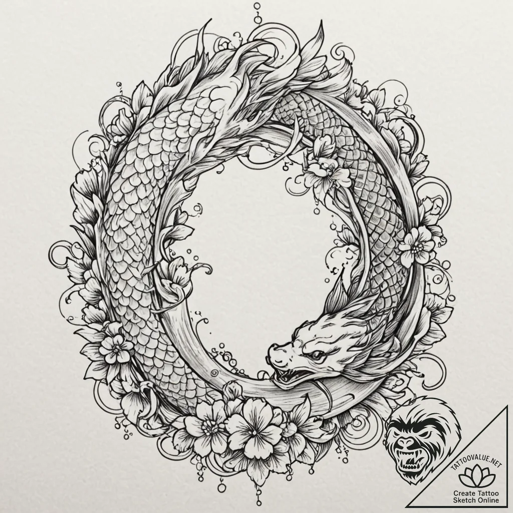 Hallowed relic beneath spectral gate, tattoo... - tattoo sketch (№1753177252_0, 22.07.2025 09:40) — tattoovalue.net