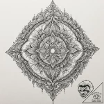 Crystal, tattoo line art, highly detailed, in… – tattoo sketch (№1753179069_0, 22.07.2025 10:11) — tattoovalue.net