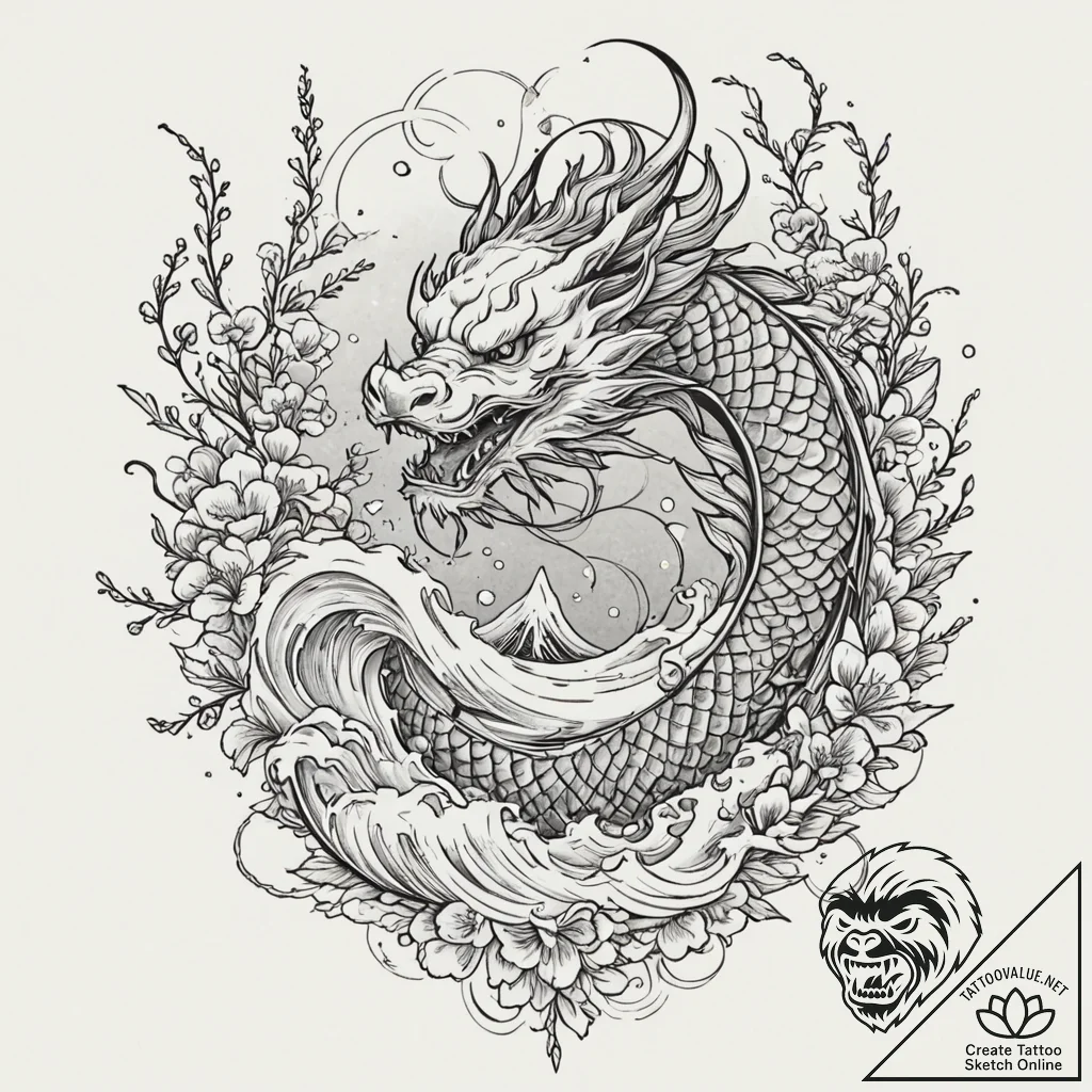 Throne, empty but majestic, ink illustration... - tattoo sketch (№1753180014_0, 22.07.2025 10:26) — tattoovalue.net