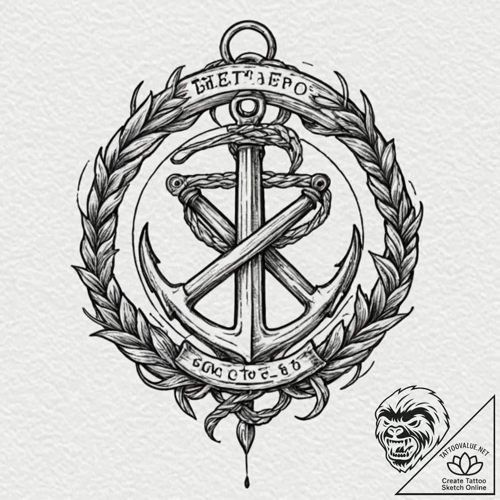 Bone amulet wrapped in sinew, tattoo flash sh... - tattoo sketch (№1753184685_0, 22.07.2025 11:44) — tattoovalue.net